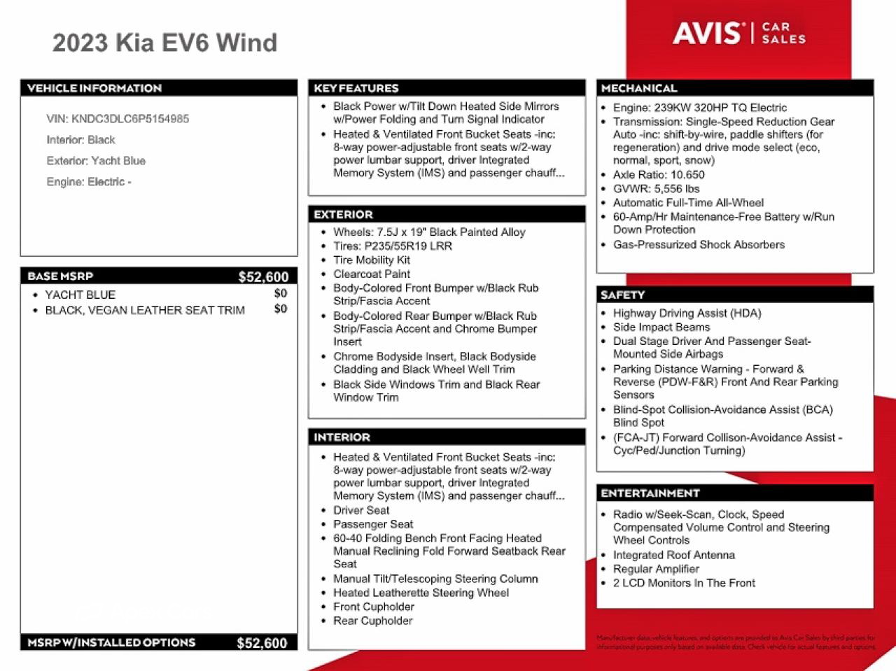 Kia EV6 2023