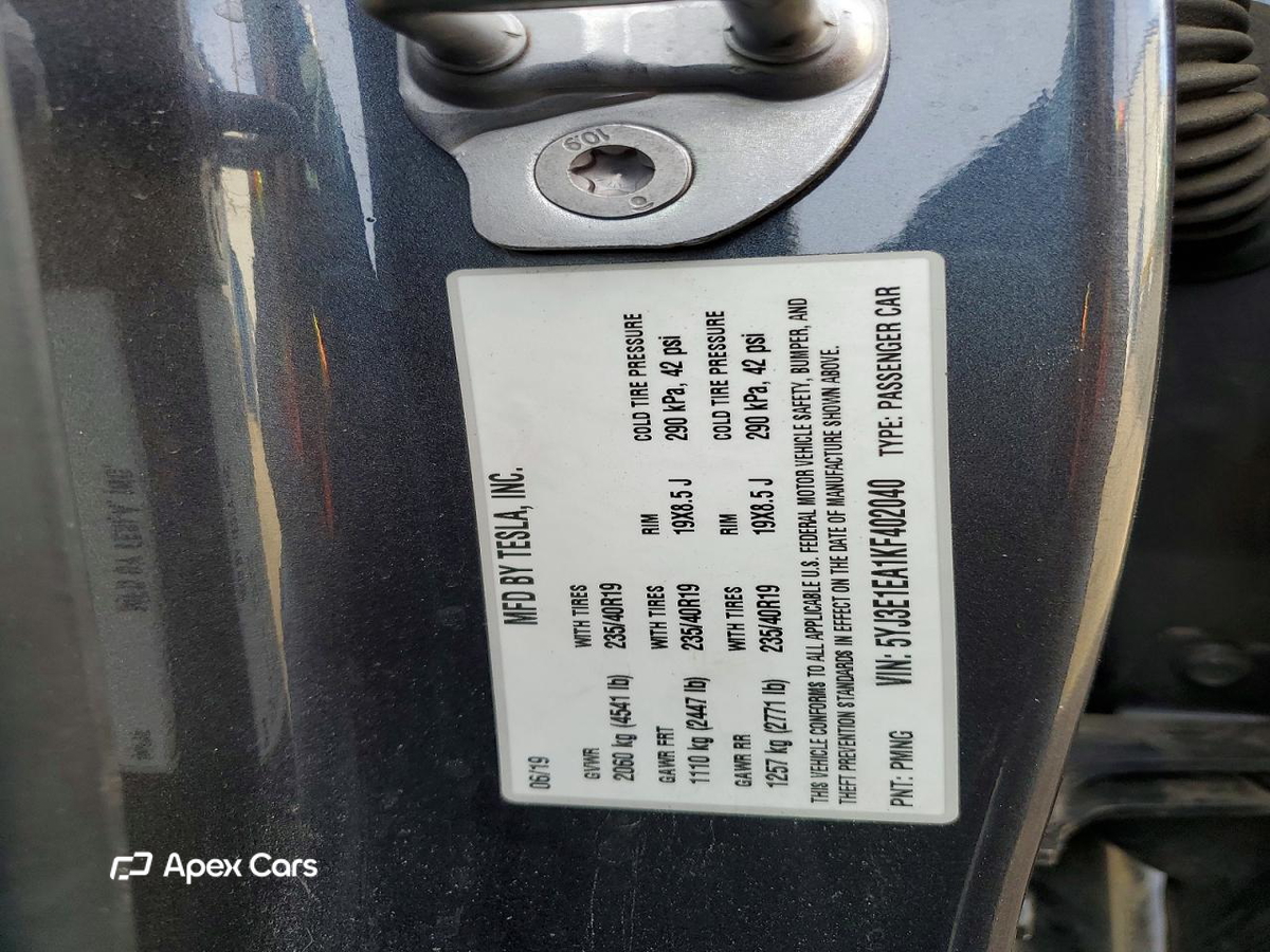 Tesla Model 3 2019