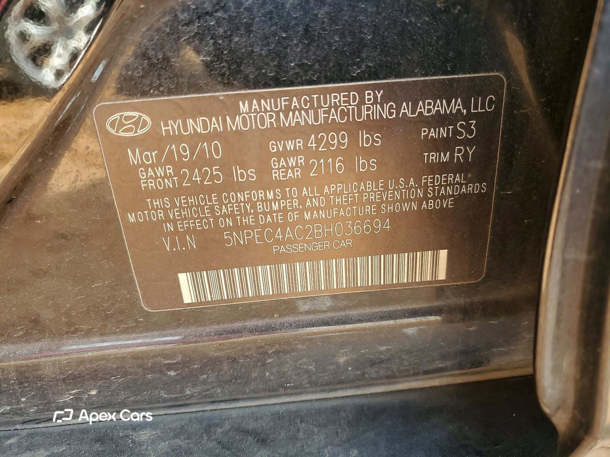 Hyundai Sonata 2011