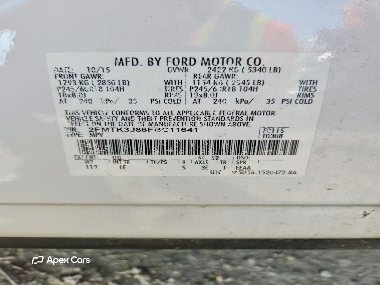 Ford Edge 2015