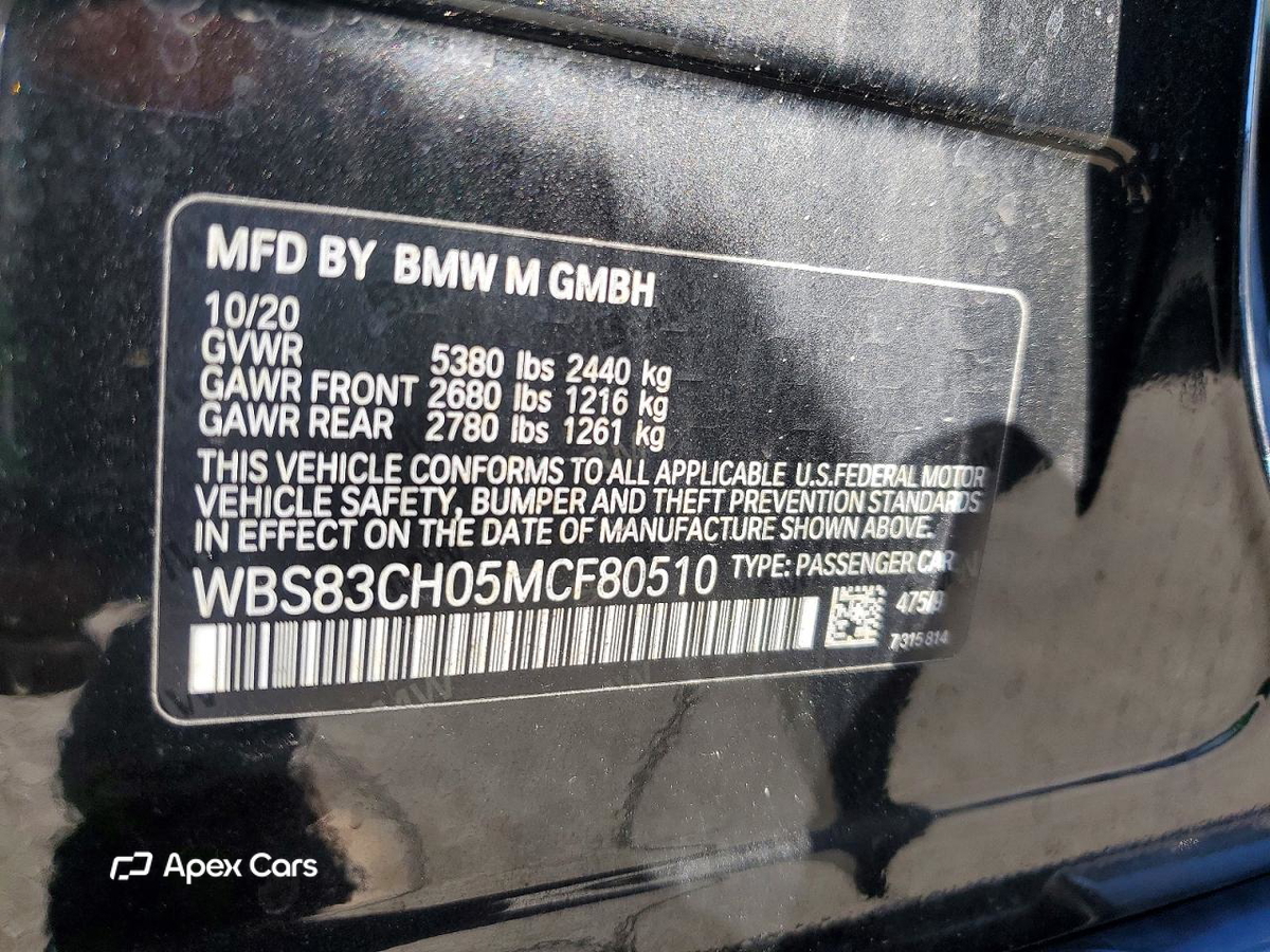 BMW M5 2021