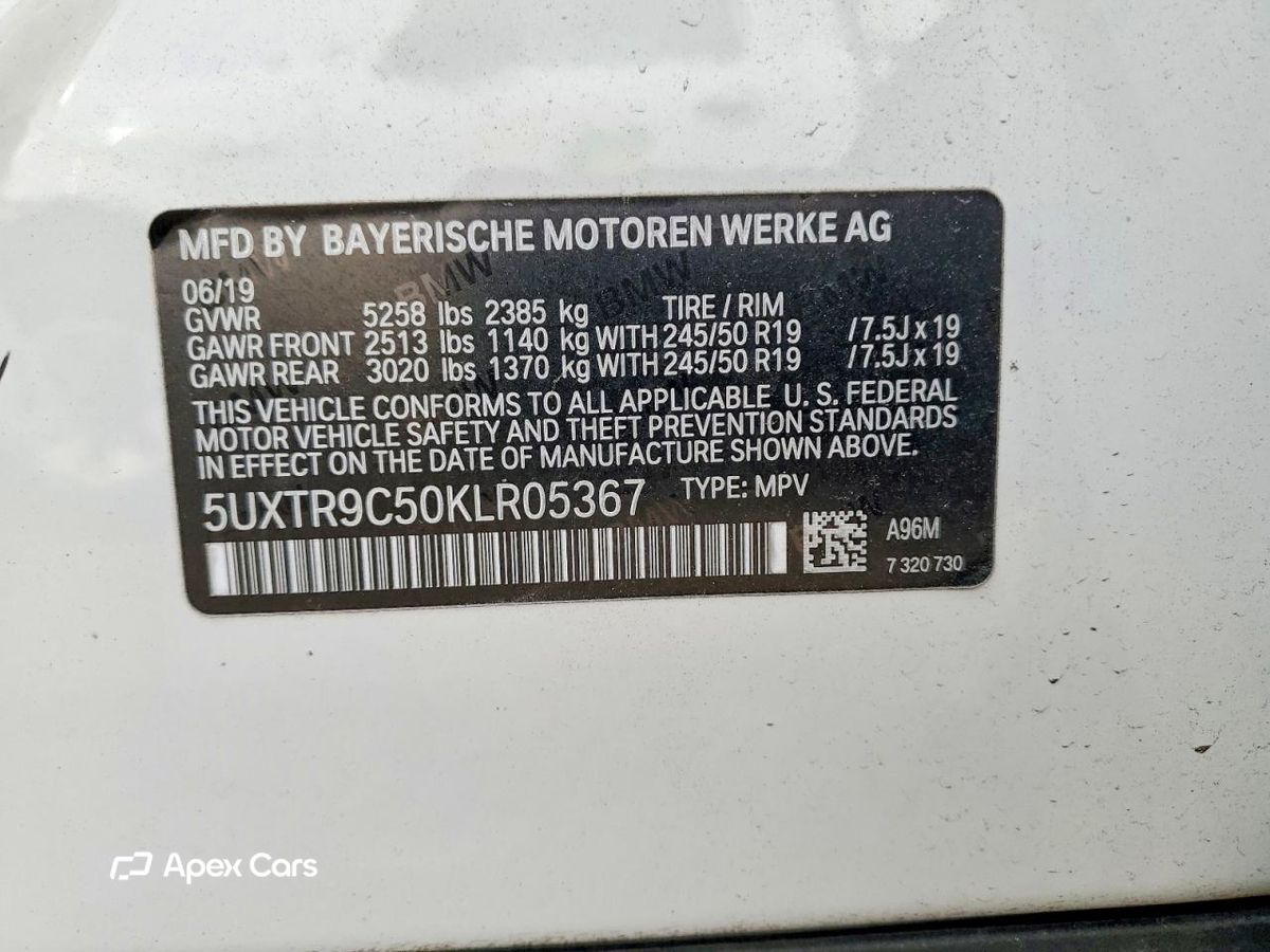 BMW X3 2019