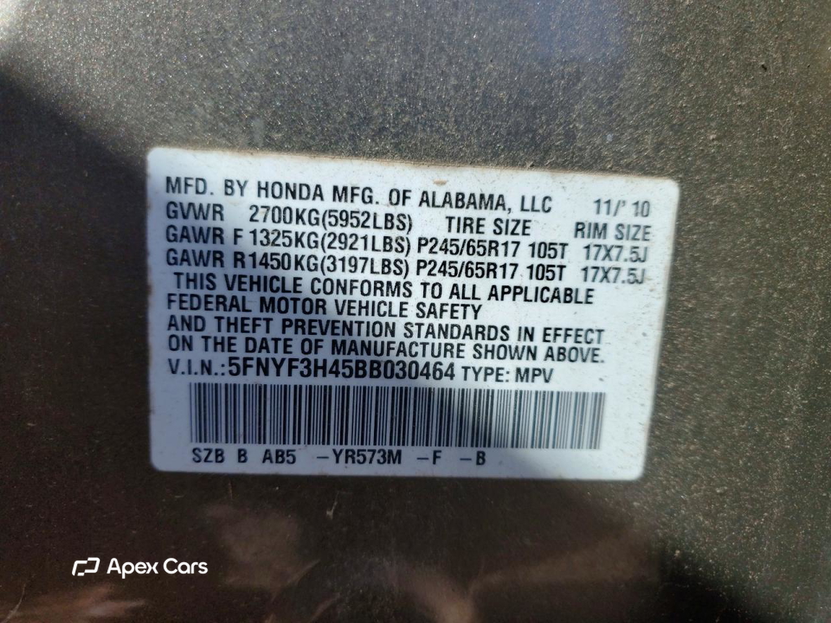 Honda Pilot 2011