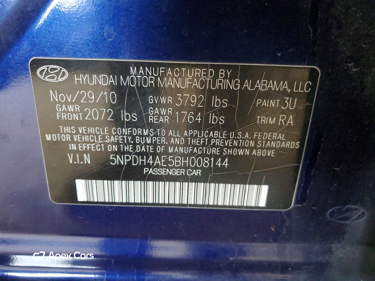 Hyundai Elantra 2011