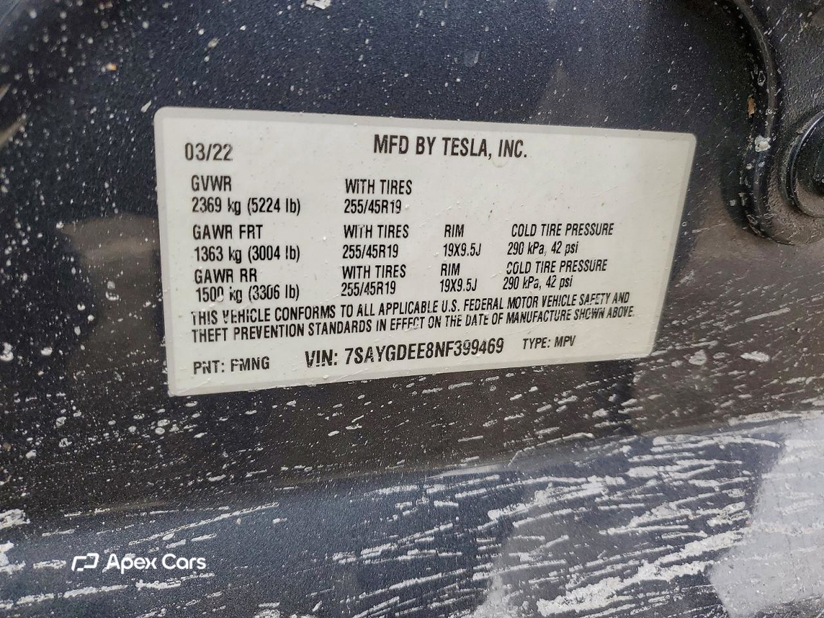 Tesla Model Y 2022