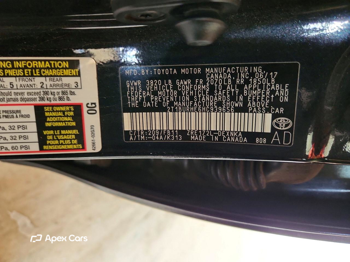 Toyota Corolla 2017