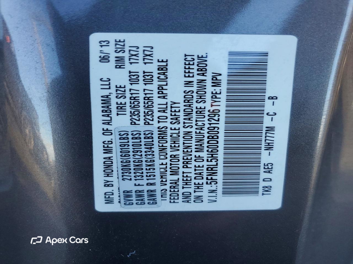 Honda Odyssey 2013