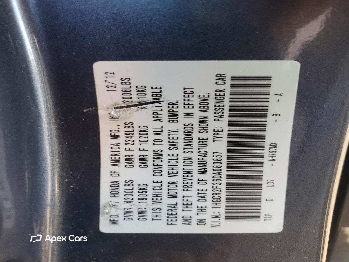 Honda Accord 2013