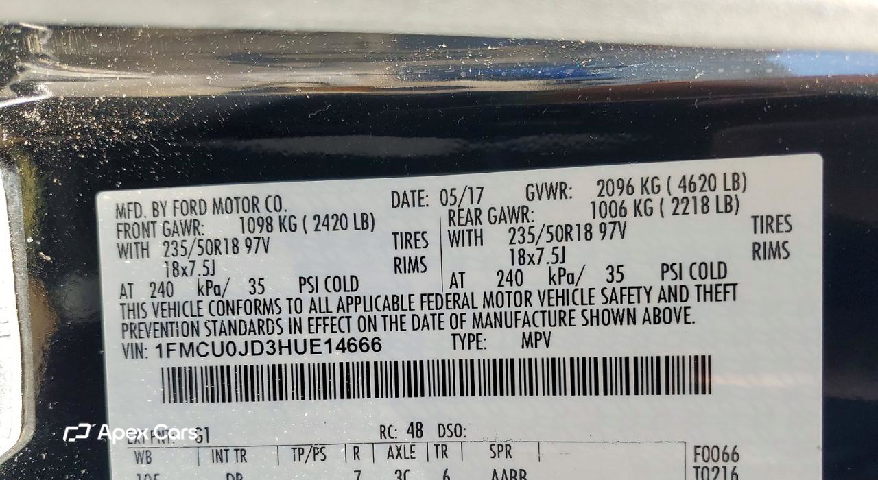 Ford Escape 2017