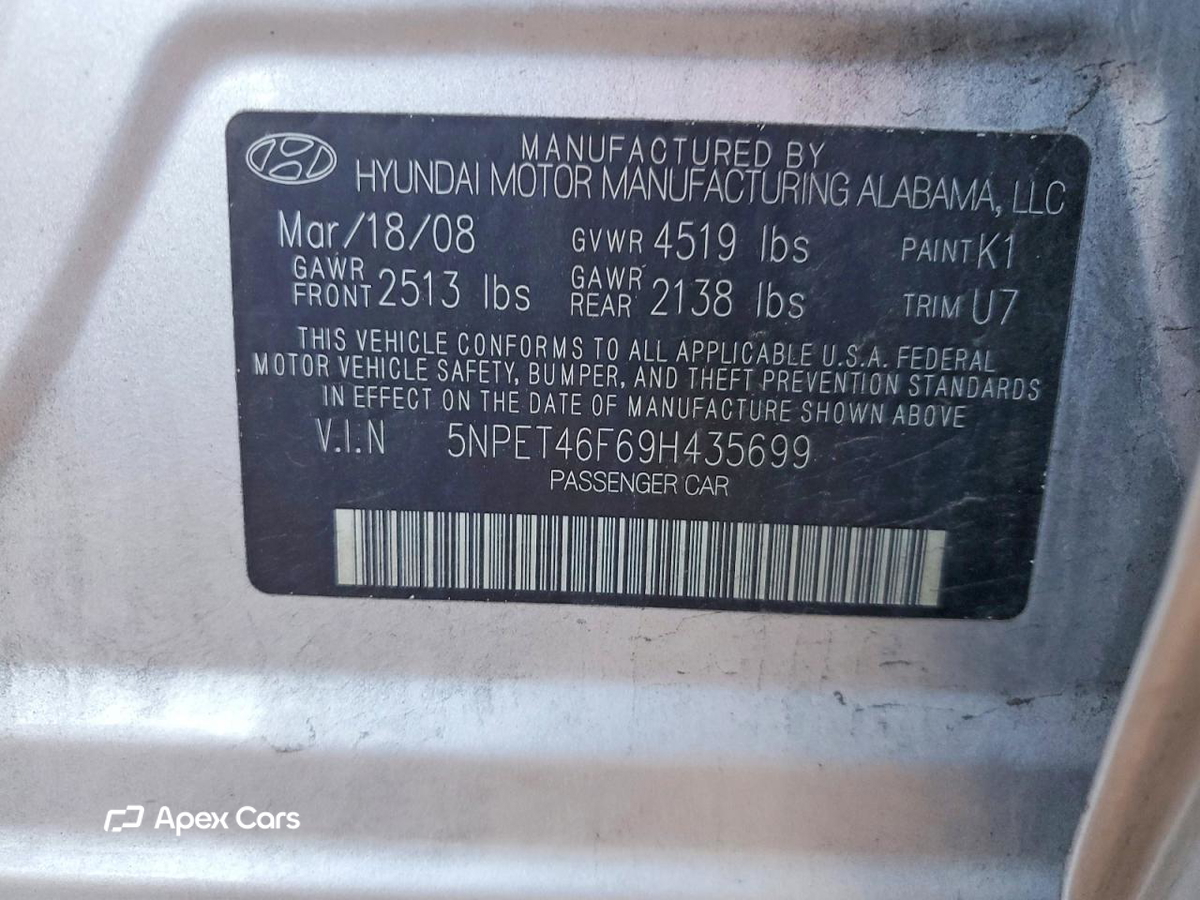 Hyundai Sonata 2009