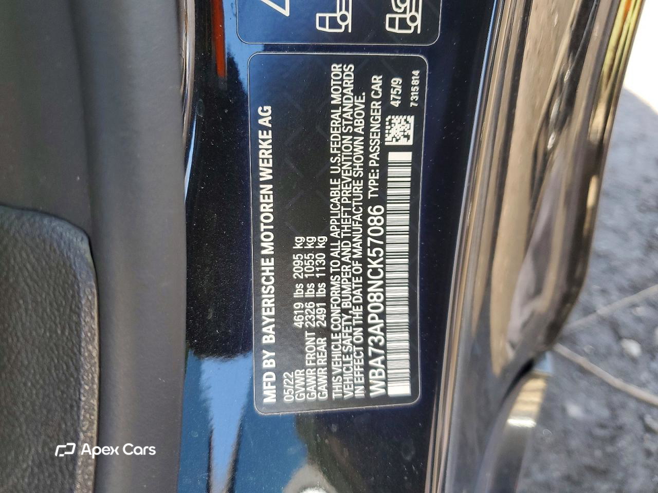 BMW Series 4 2022