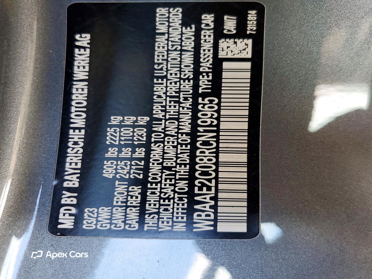 BMW Series 8 2024