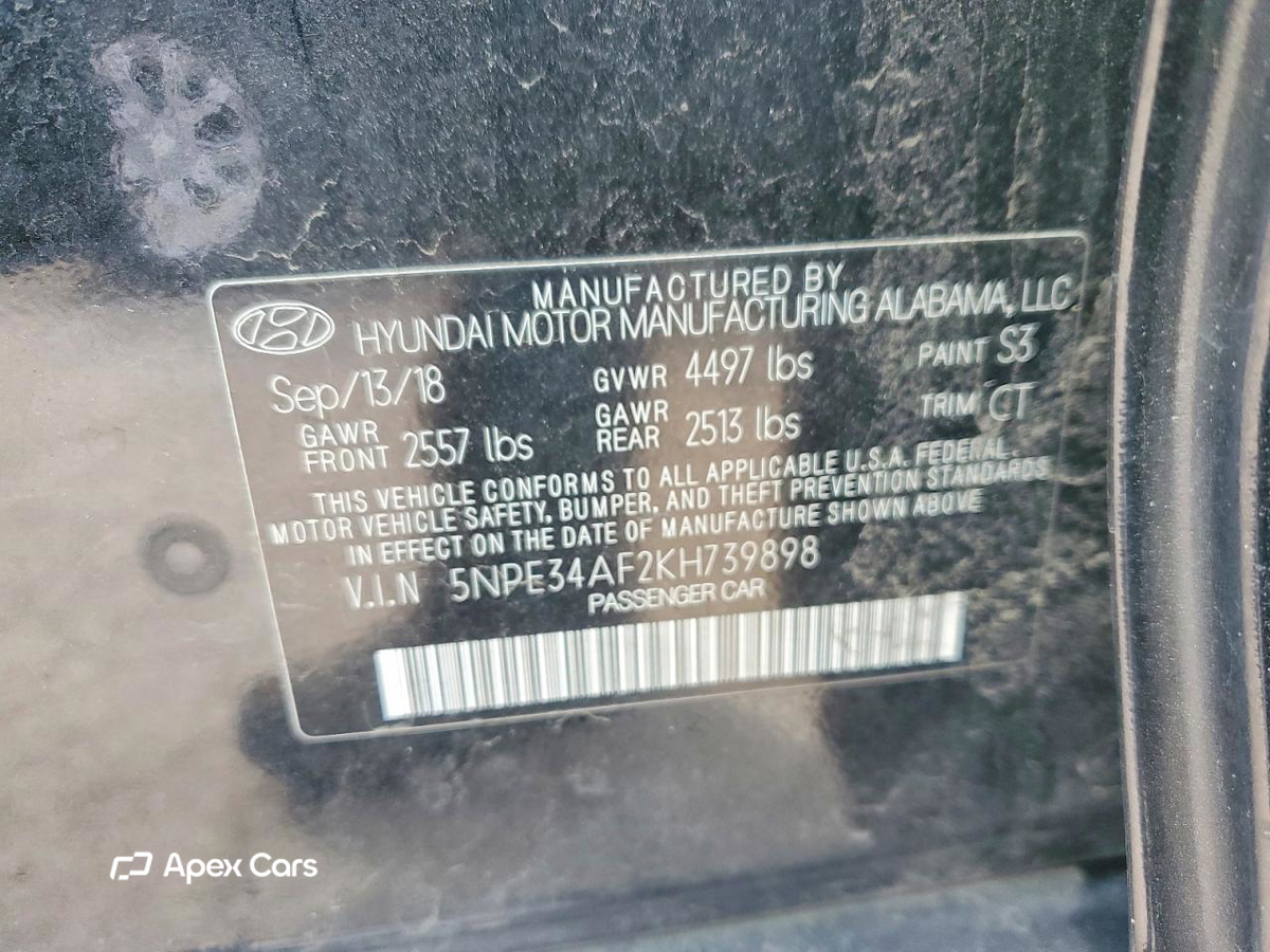 Hyundai Sonata 2019