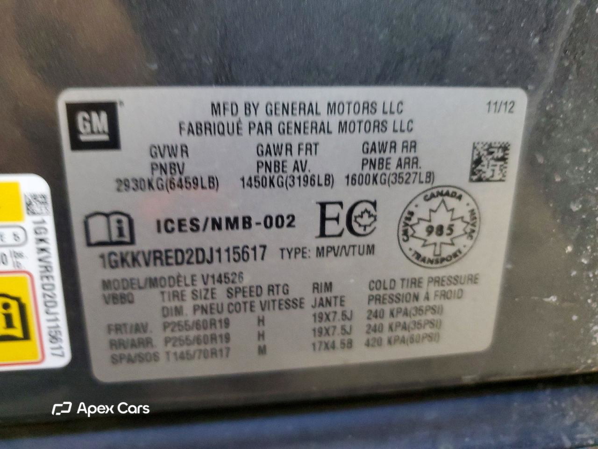 GMC Acadia 2013