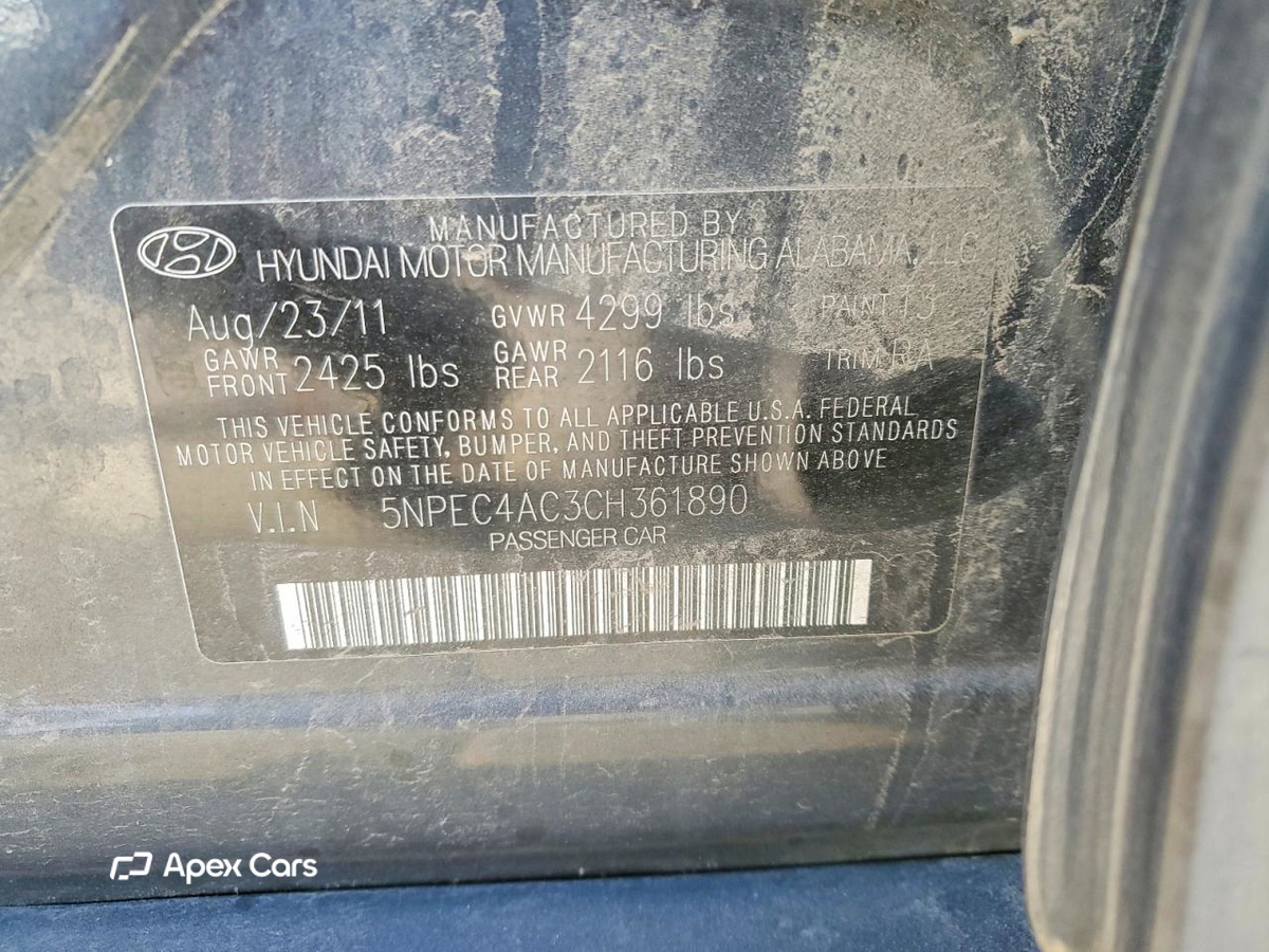 Hyundai Sonata 2012