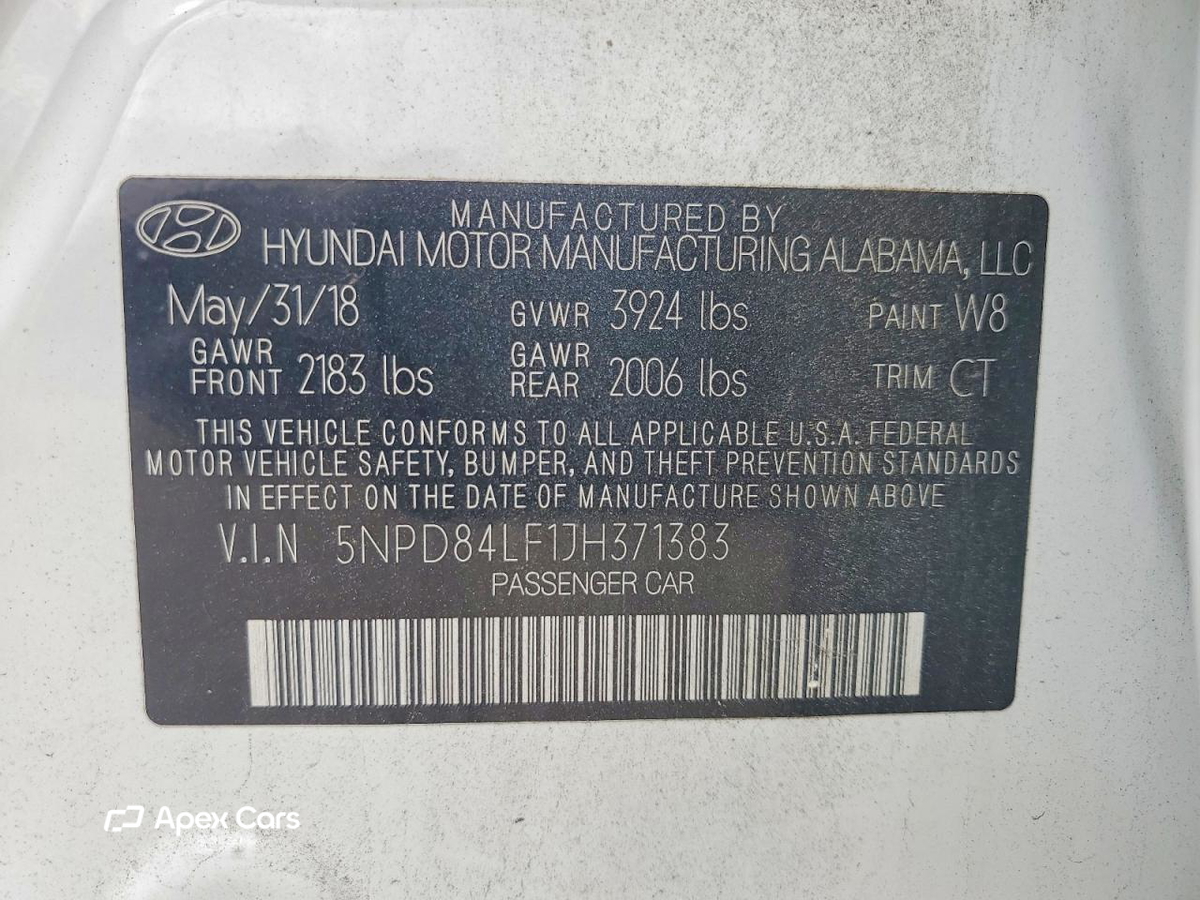 Hyundai Elantra 2018