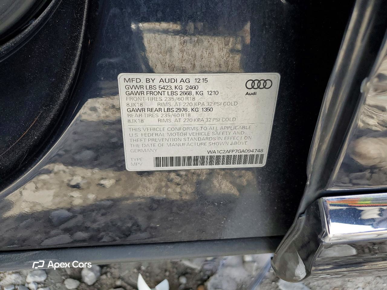 Audi Q5 2016