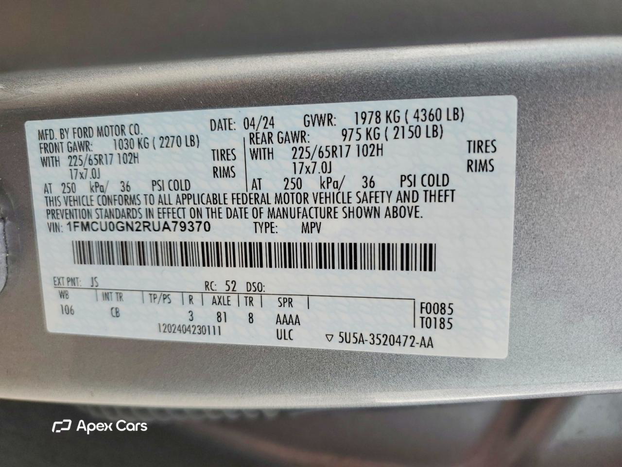 Ford Escape 2024