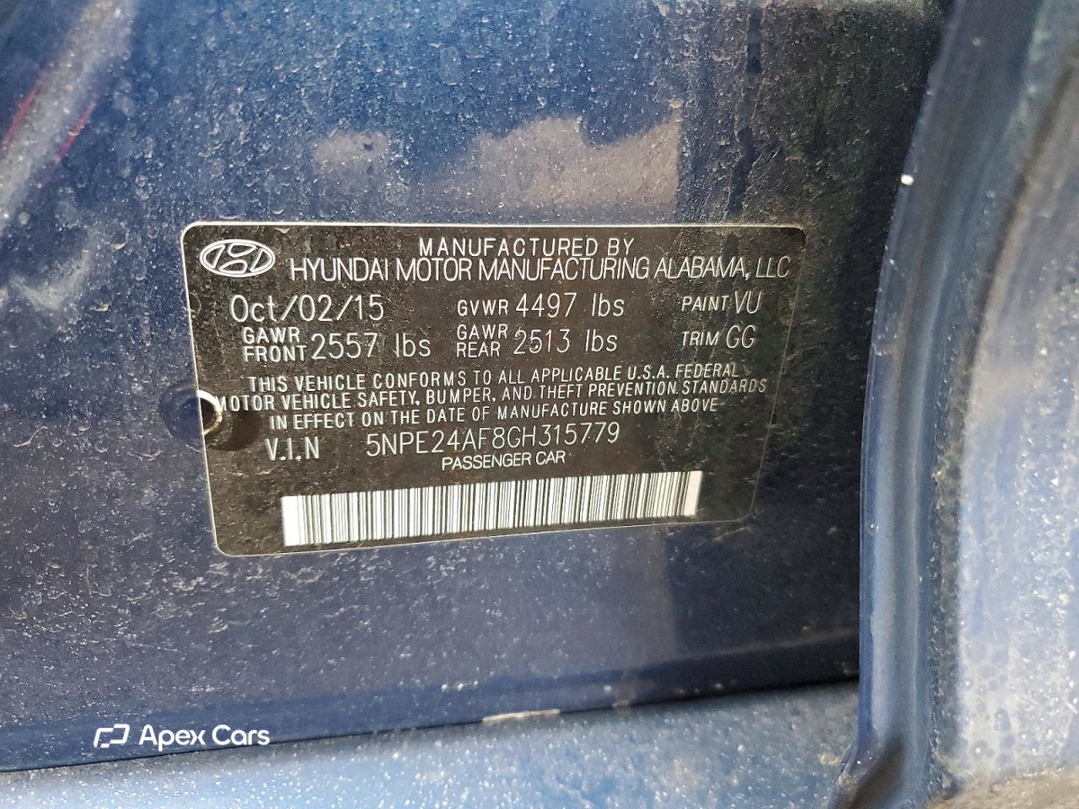 Hyundai Sonata 2016