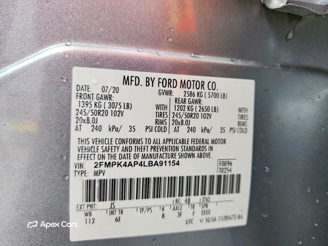 Ford Edge 2020