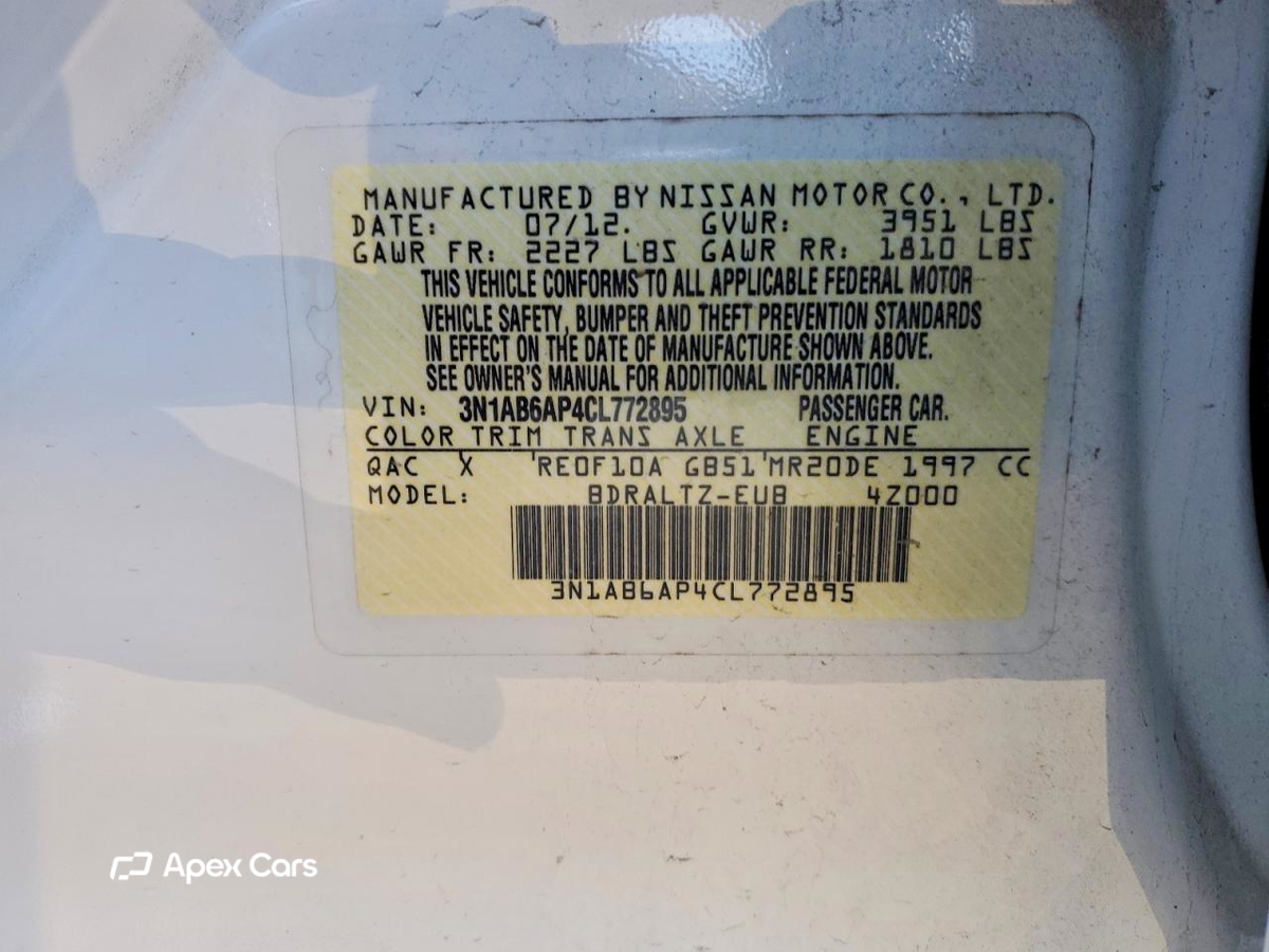 Nissan Sentra 2012