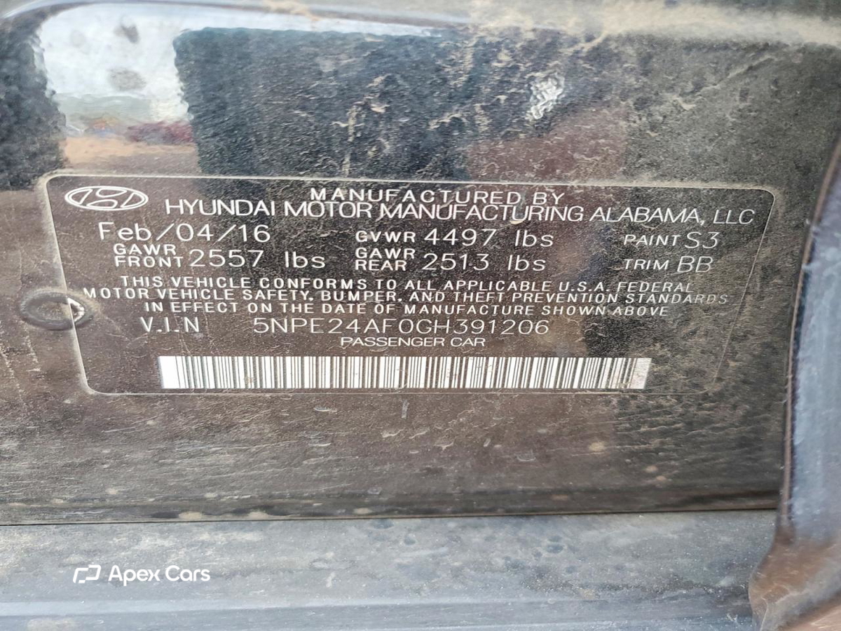 Hyundai Sonata 2016