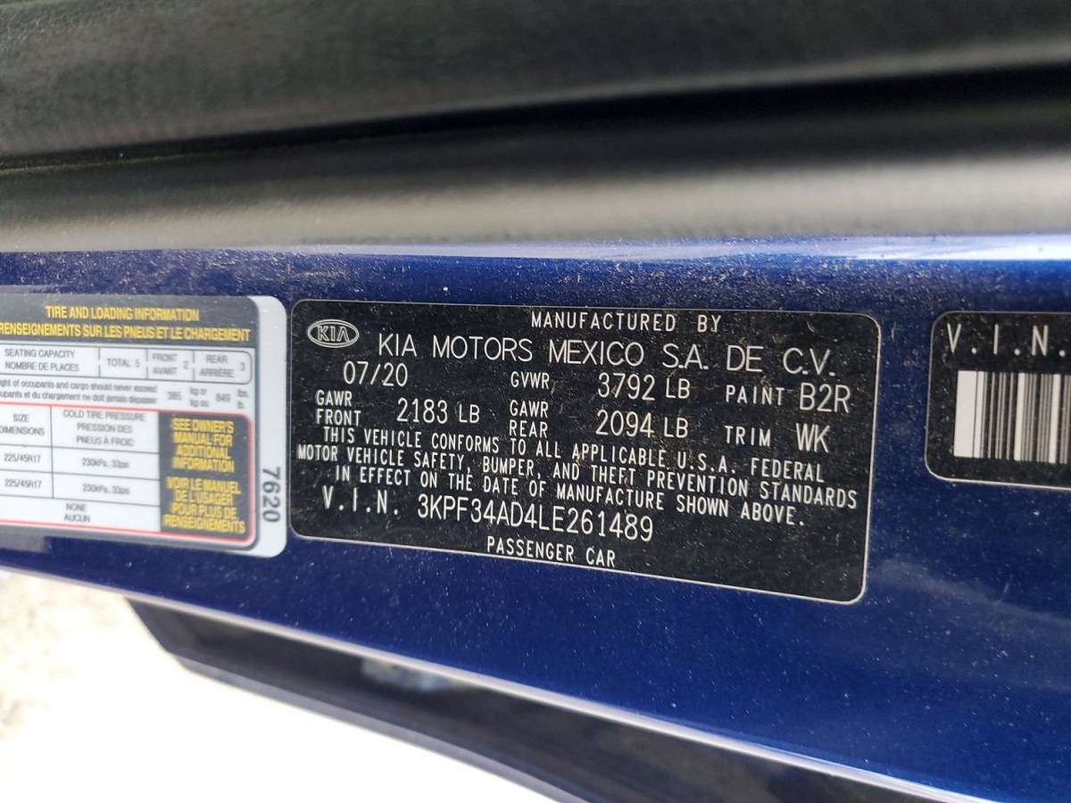Kia Forte 2020