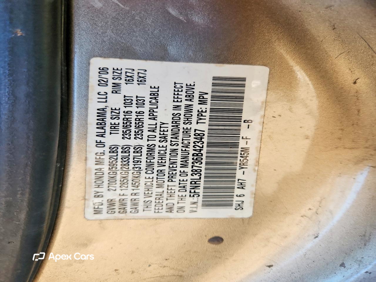 Honda Odyssey 2006