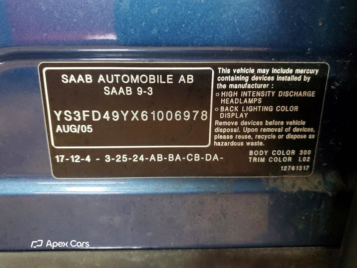 Saab 9-3 2006