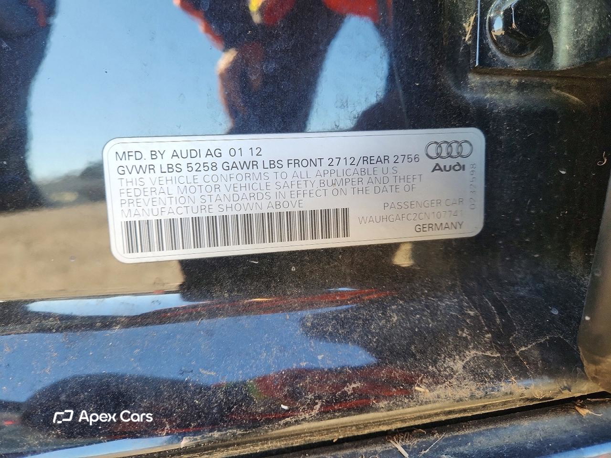 Audi A6 2012