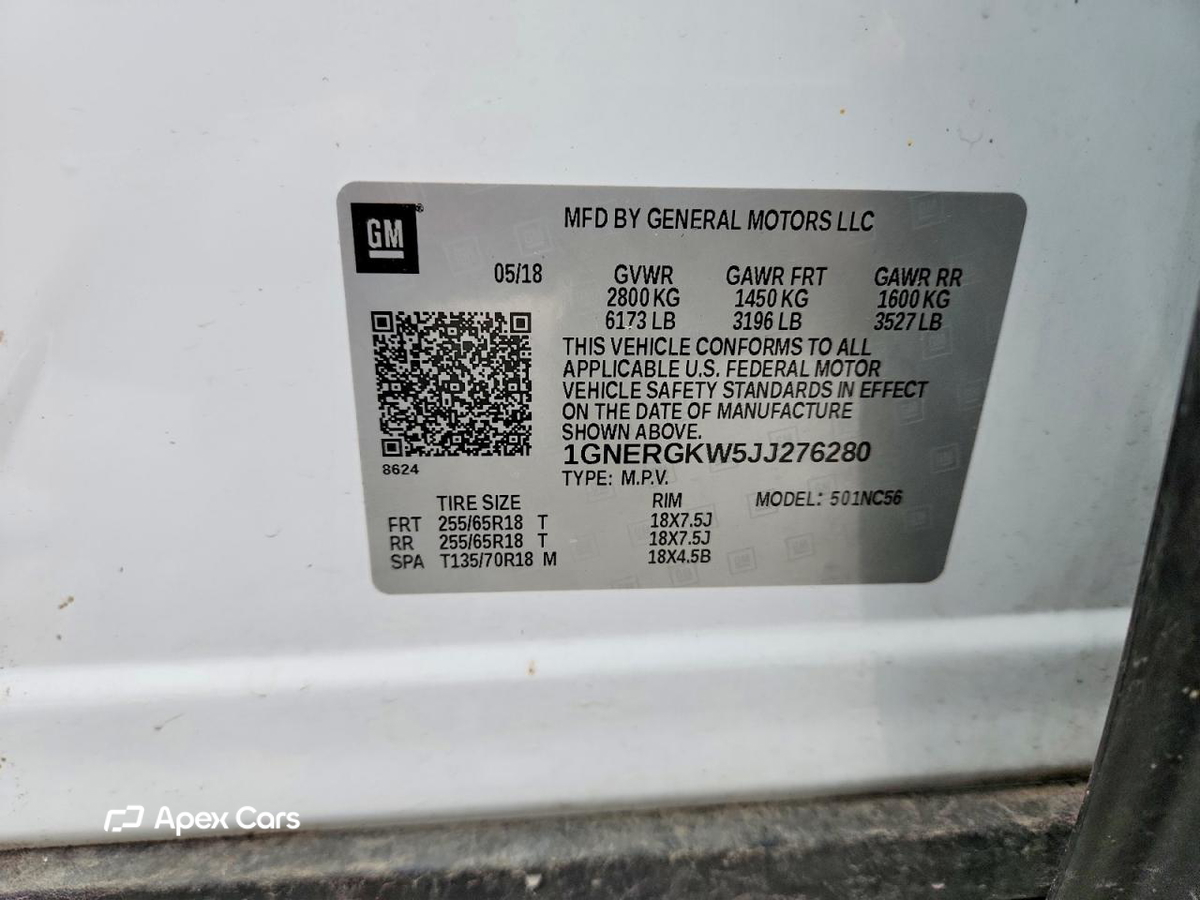 Chevrolet Traverse 2018