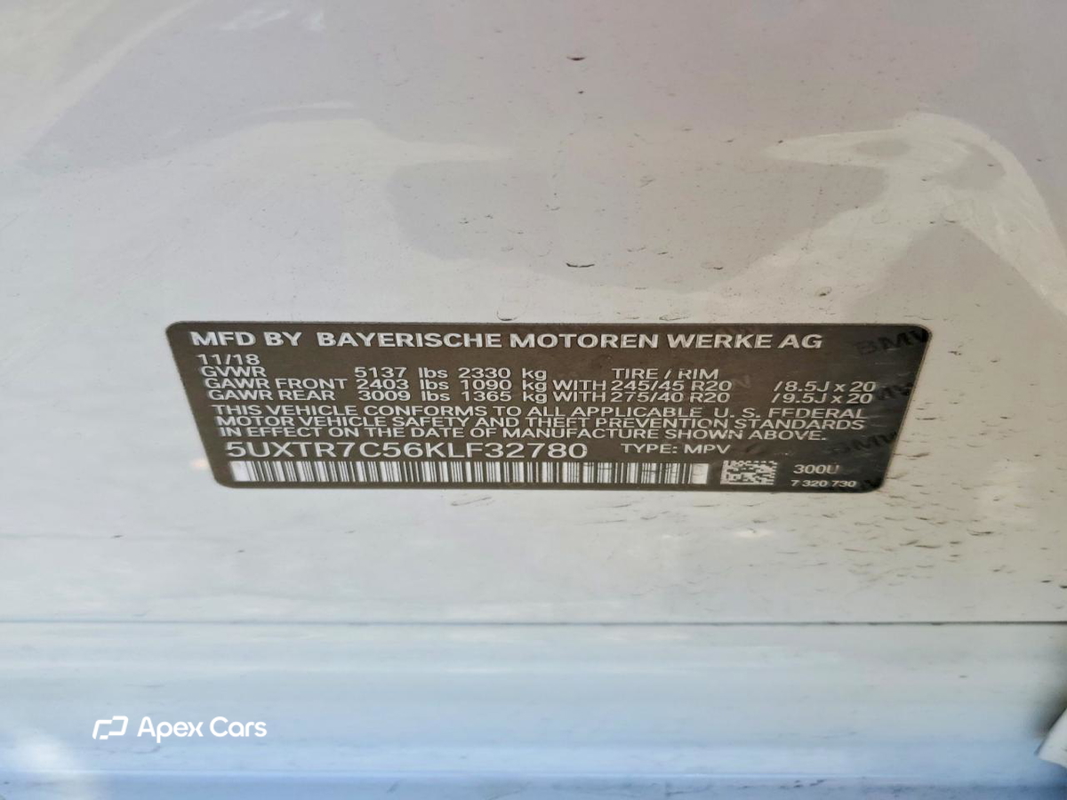 BMW X3 2019