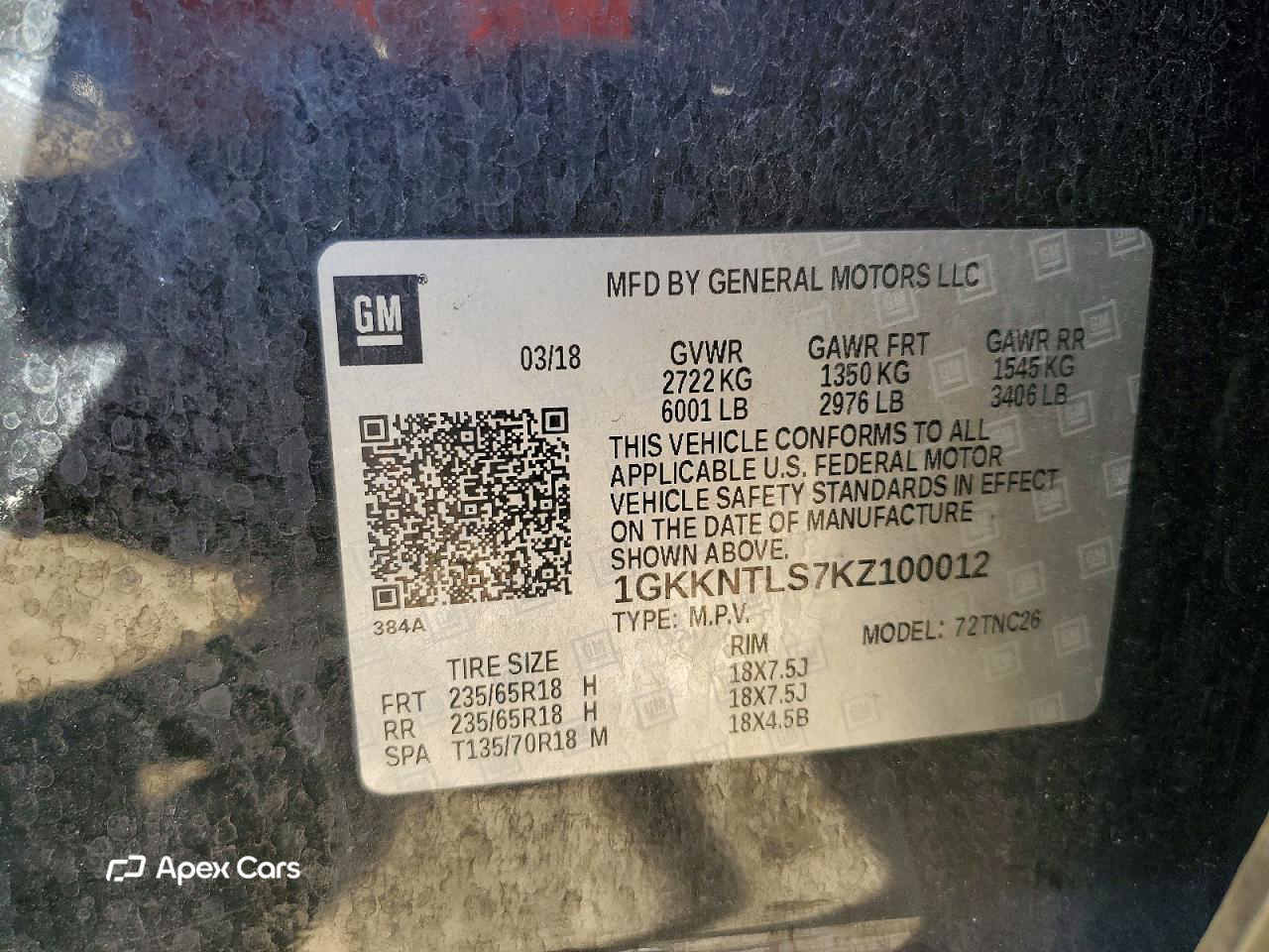GMC Acadia 2019