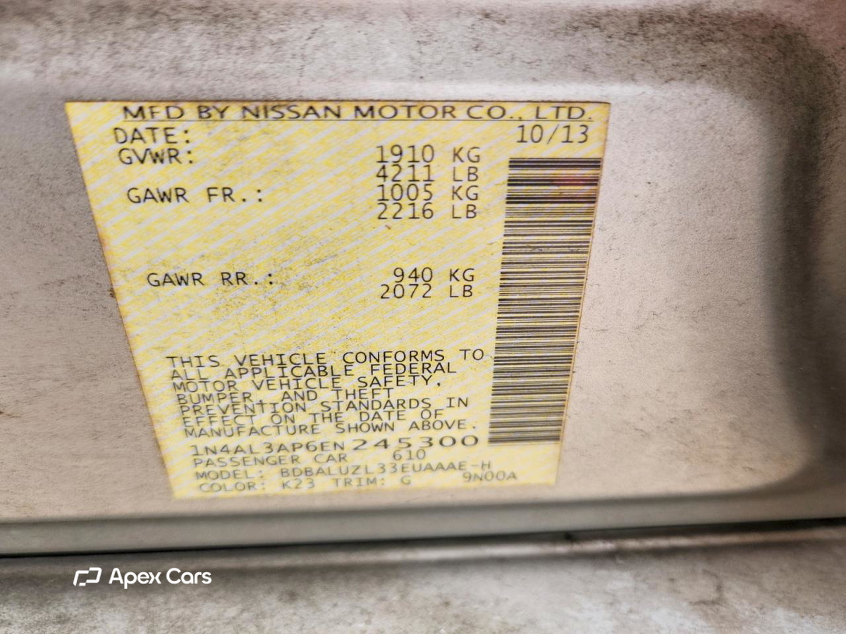 Nissan Altima 2014