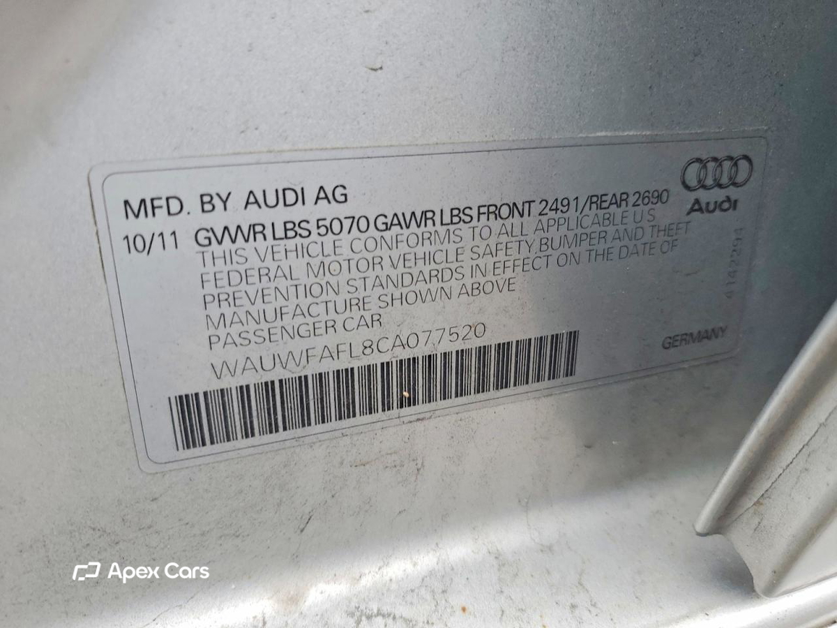 Audi A4 2012