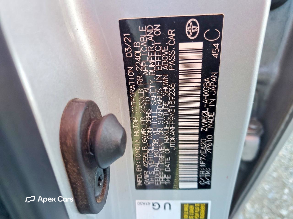 Toyota Prius 2021