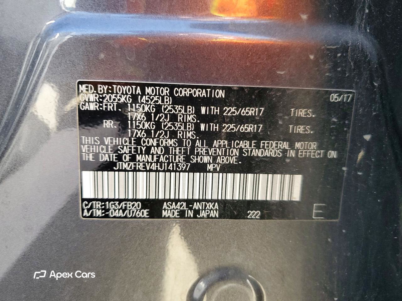 Toyota RAV 4 2017