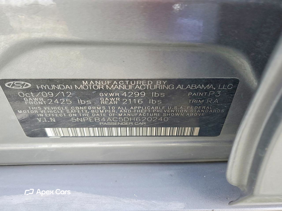 Hyundai Sonata 2013
