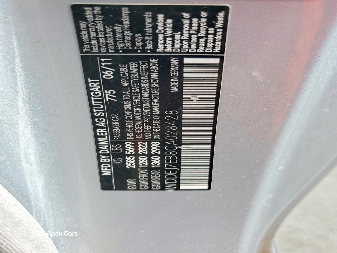 Mercedes-Benz CL-klasse 2012