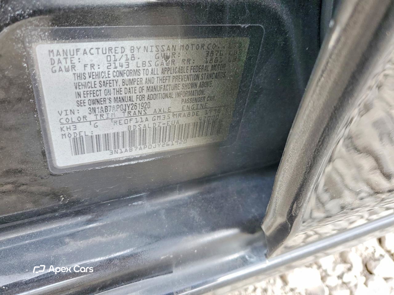 Nissan Sentra 2018