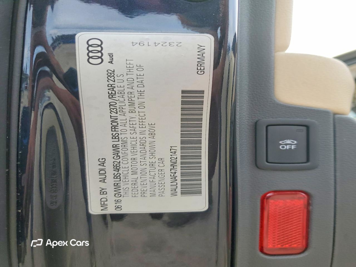 Audi A4 2017