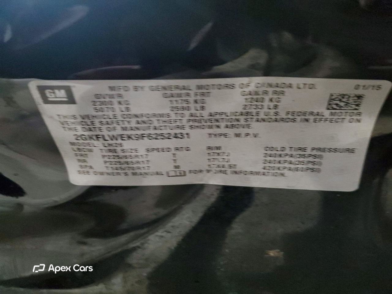 GMC Terrain 2015
