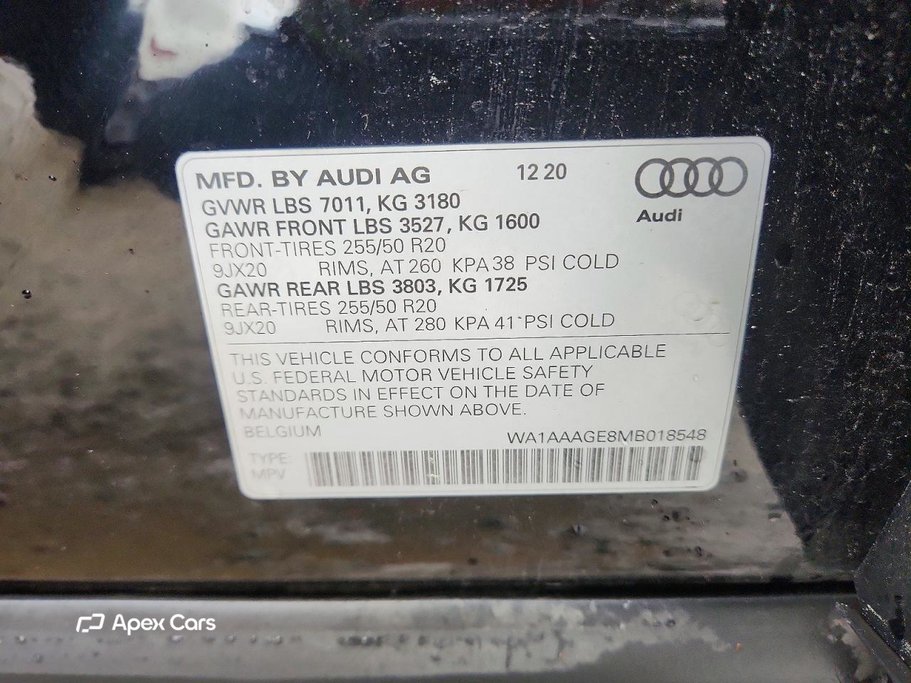 Audi e-tron 2021