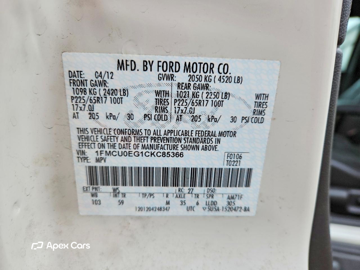 Ford Escape 2012