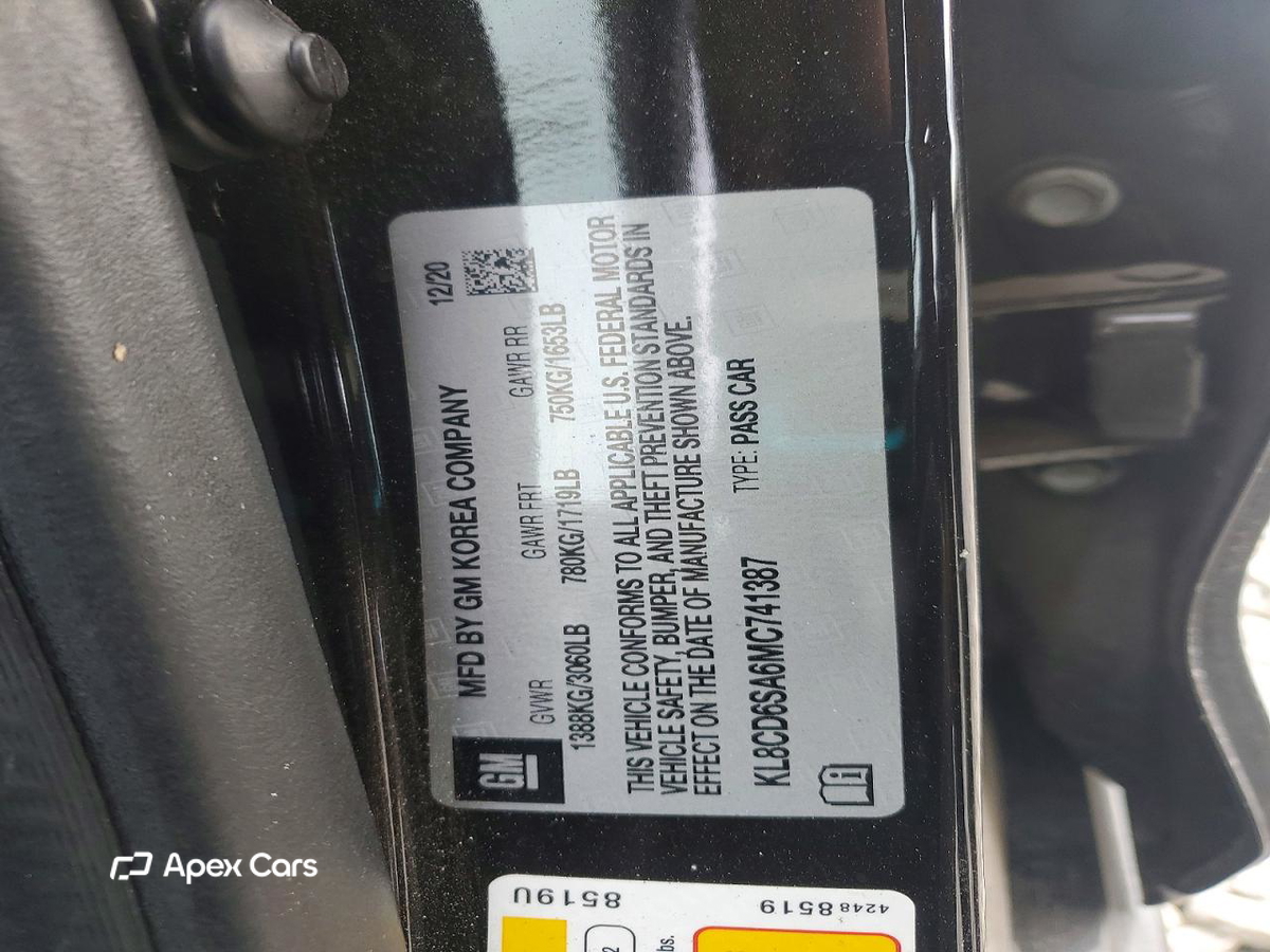 Chevrolet Spark 2021