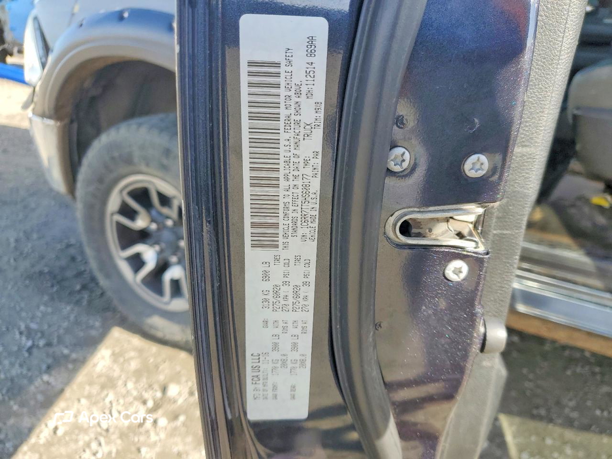 RAM 1500 2017