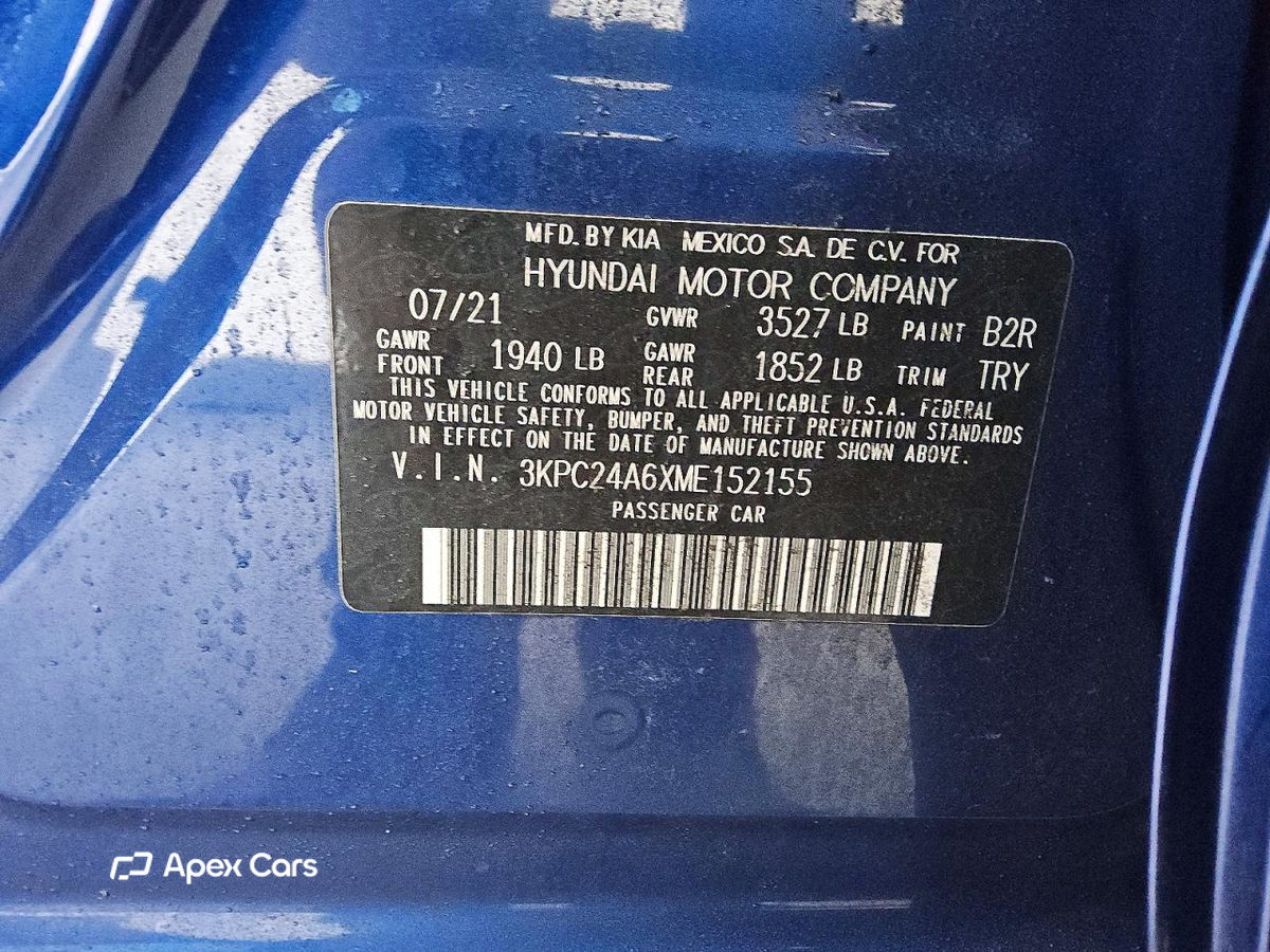 Hyundai Accent 2021