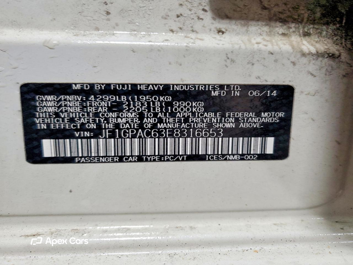 Subaru Impreza 2014