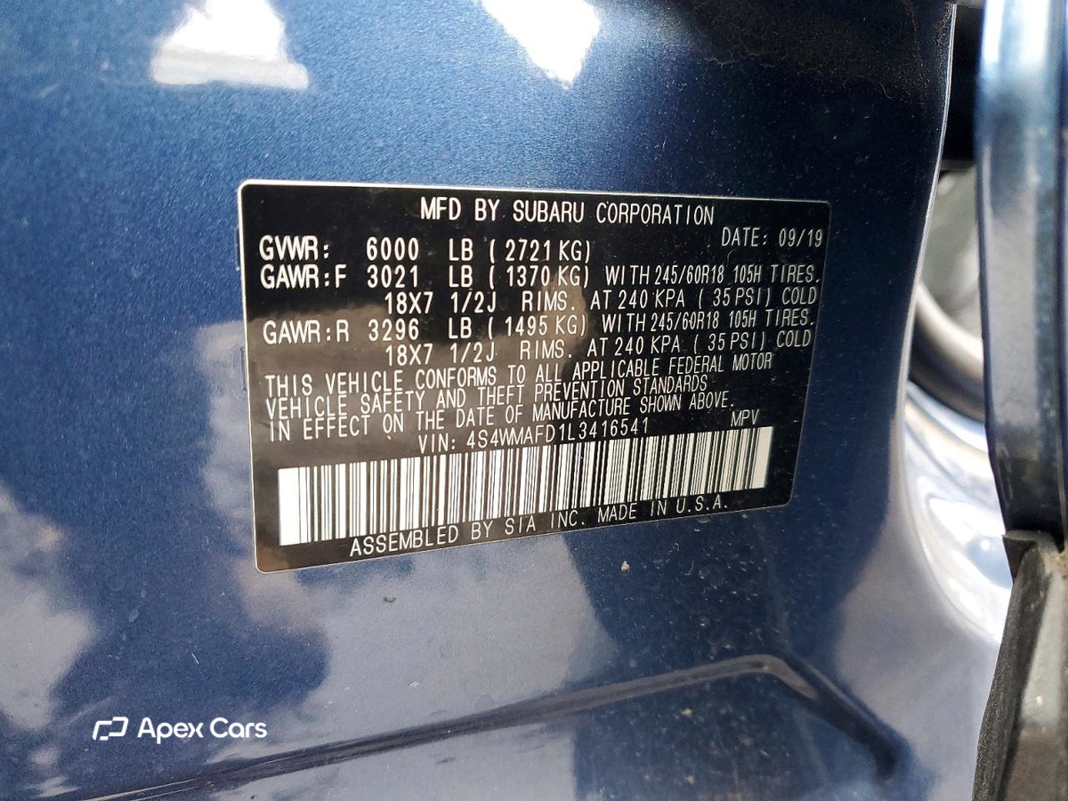 Subaru Ascent 2020