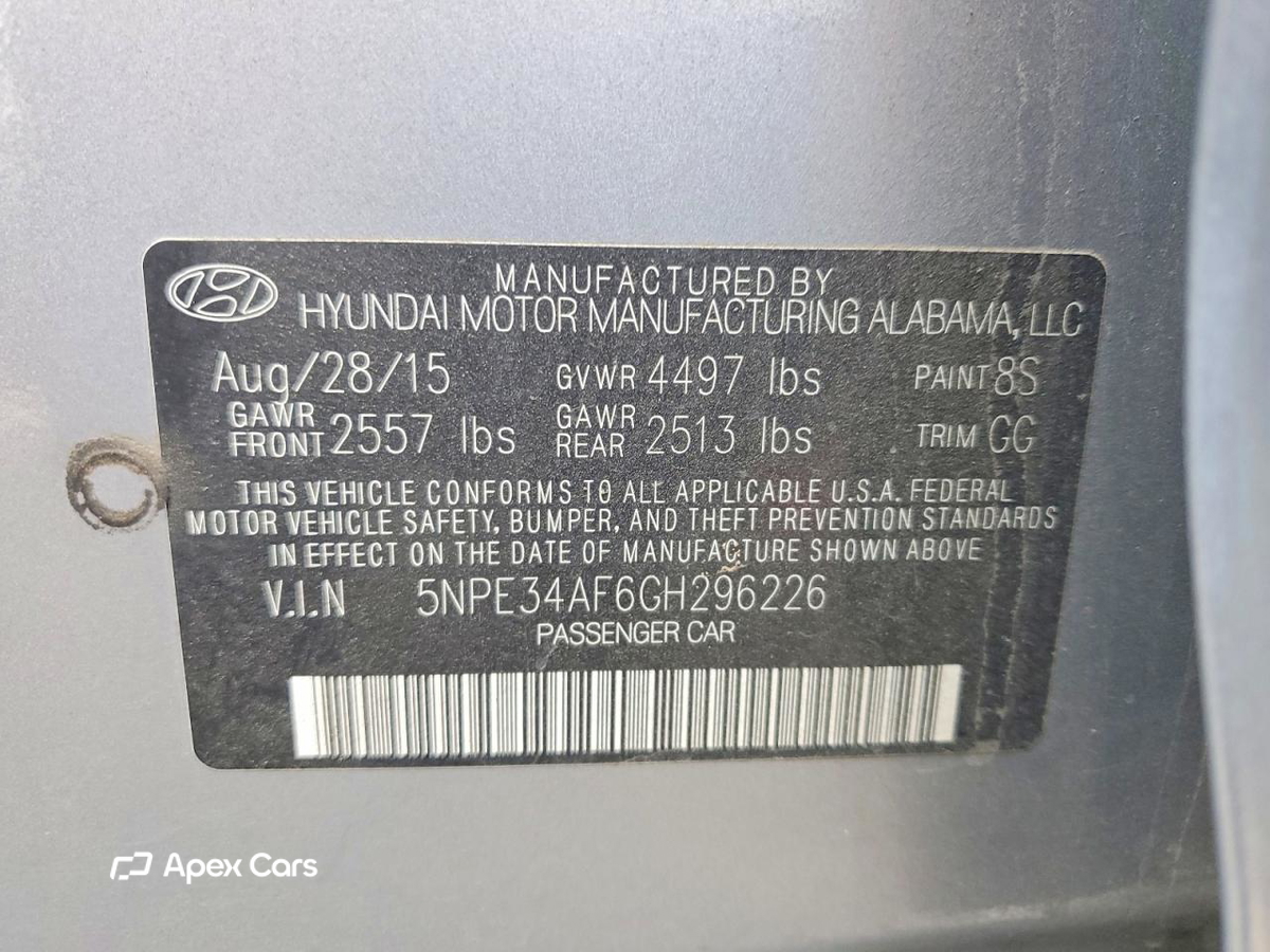 Hyundai Sonata 2016